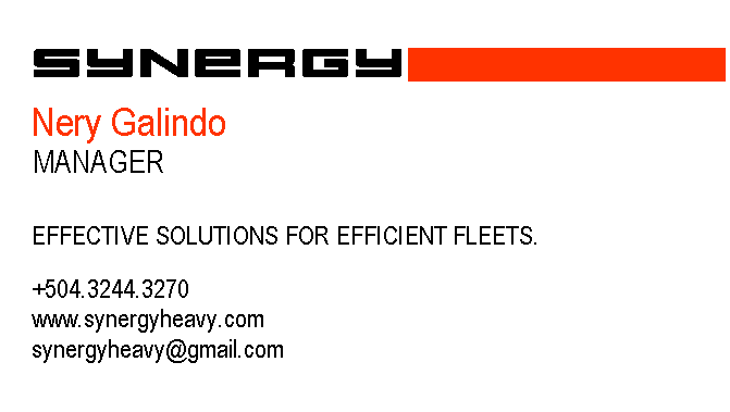 BUSINNESS CARDS 2018 GALINDO